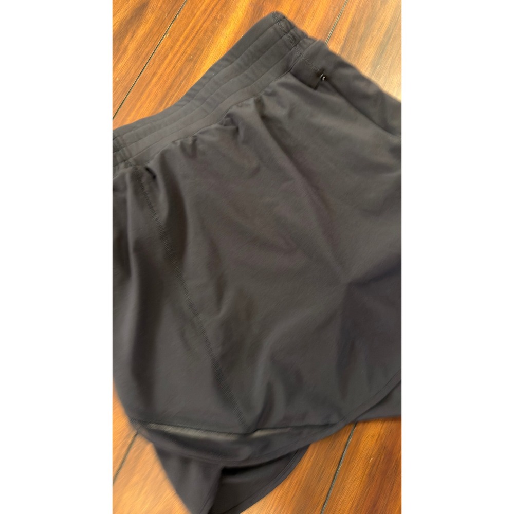Lululemon Black Athletic Skort with Mesh Trim and Built-in Shorts Size 4 - Picture 14 of 16